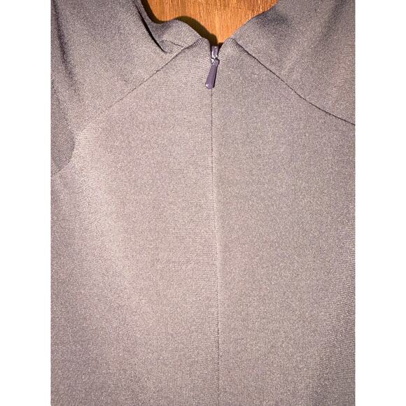 Tadashi Shoji Heart Neckline Cocktail Chocolate Brown Dress Size L - Picture 4 of 13